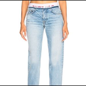 GRLFRND Turner Baggy Boy straight crop denim jeans
